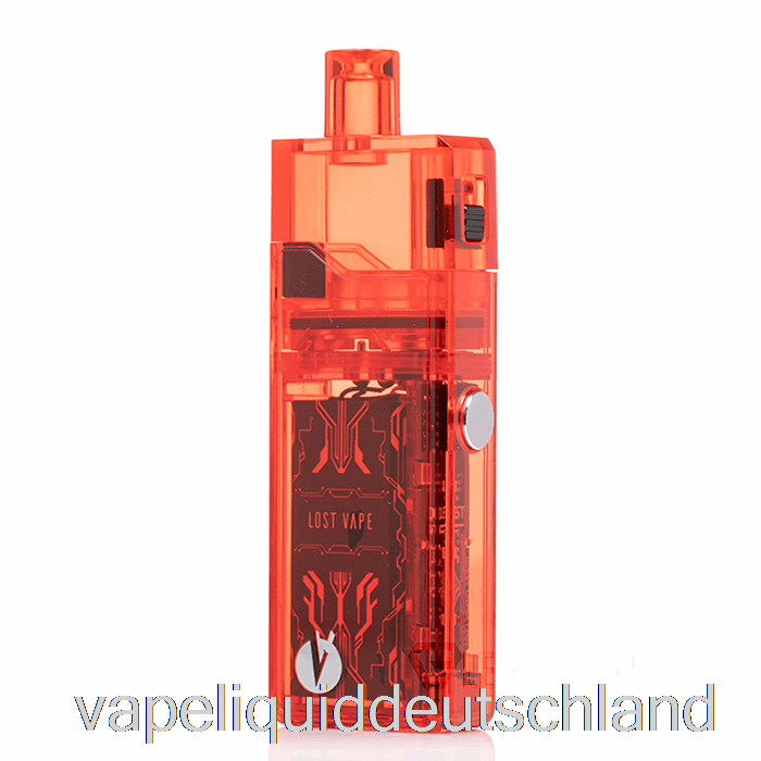 Lost Vape Orion Art 18 W Pod-System, Rote, Klare Vape-Flüssigkeit